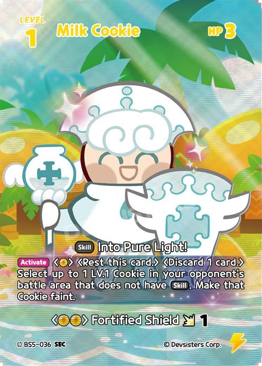 CookieRun TCG - Milk Cookie [BS5-036 SEC]
