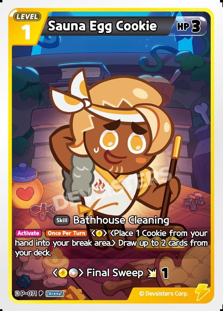 CookieRun TCG - Sauna Egg Cookie [P-071]