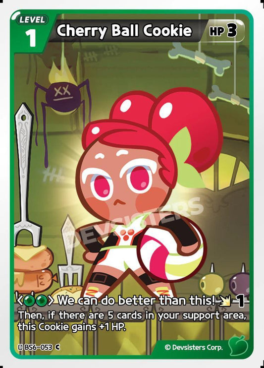 CookieRun TCG - Cherry Ball Cookie [BS6-053 C]