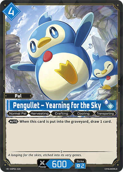 Palworld TCG - Pengullet – Yearning for the Sky [EBP01-028R]