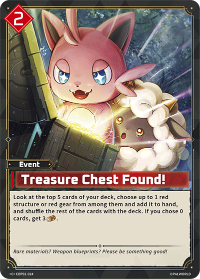 Palworld TCG - Treasure Chest Found! [EBP01-024C]