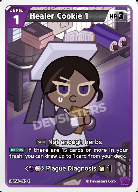 CookieRun TCG - Healer Cookie 1 [BS8-117 C]