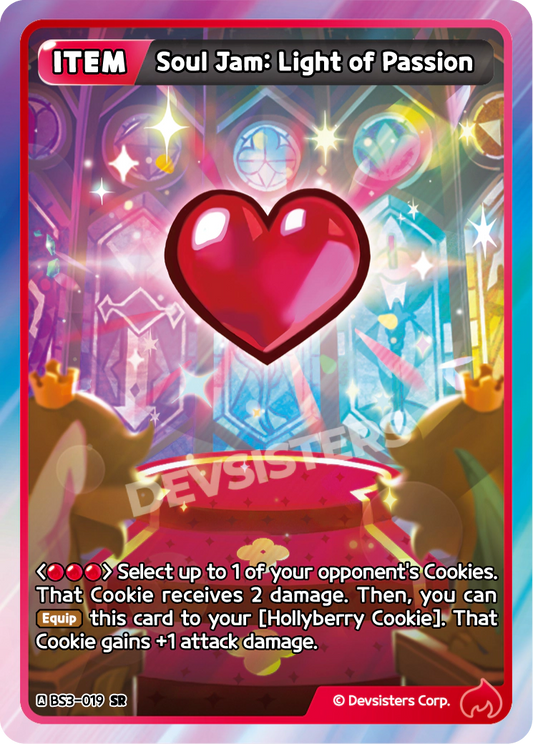 CookieRun TCG - Soul Jam: Light of Passion [BS3-019 SR]