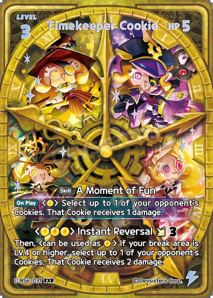 CookieRun TCG - Timekeeper Cookie [BS6-031 EXR]