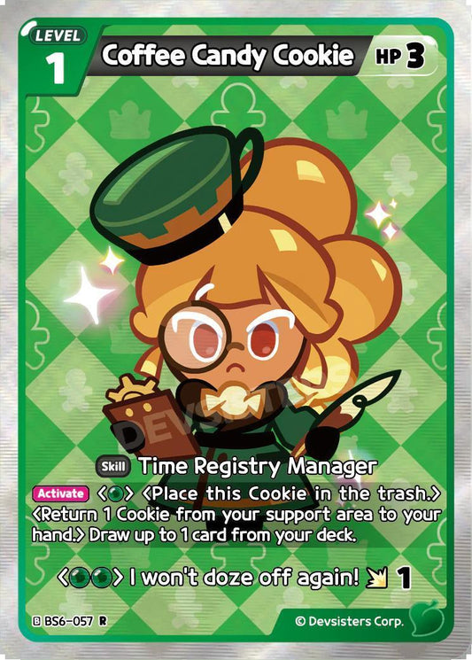 CookieRun TCG - Coffee Candy Cookie [BS6-057 R]