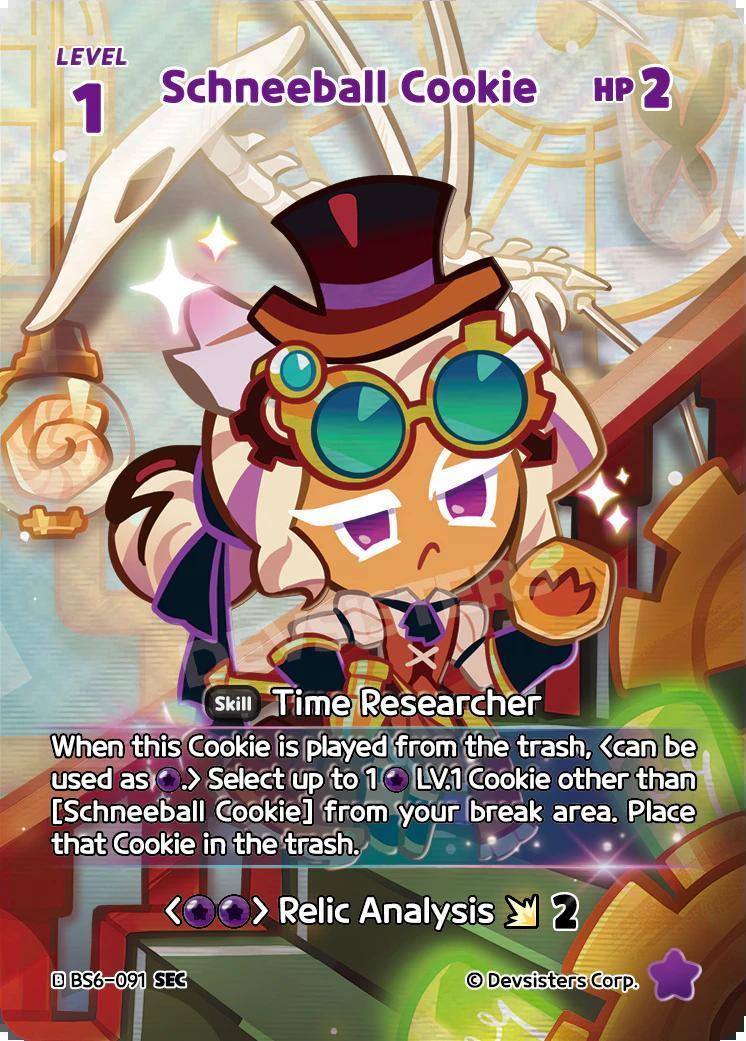 CookieRun TCG - Schneeball Cookie [BS6-091 SEC]