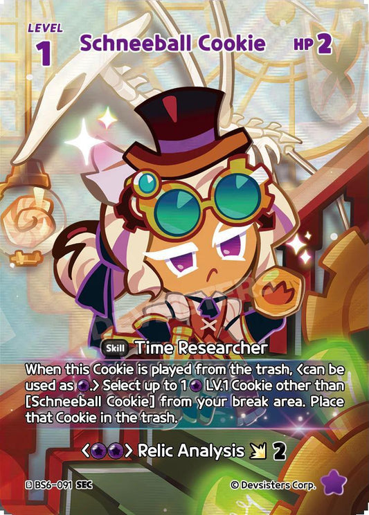 CookieRun TCG - Schneeball Cookie [BS6-091 SEC]