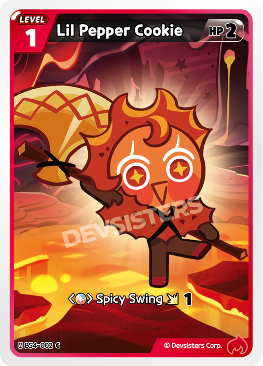 CookieRun TCG - Lil Pepper Cookie [BS4-002 C]