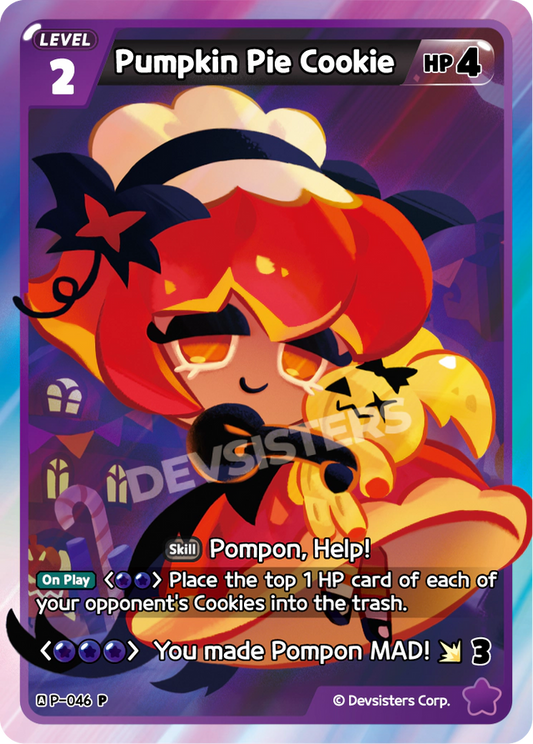 CookieRun TCG - Pumpkin Pie Cookie [P-046]