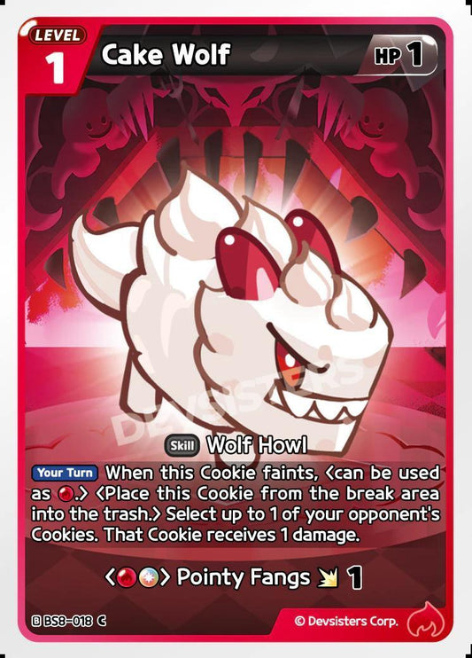 CookieRun TCG - Cake Wolf [BS8-018 C]