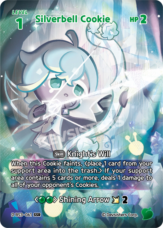 CookieRun TCG - Silverbell Cookie [BS3-061 SSR]