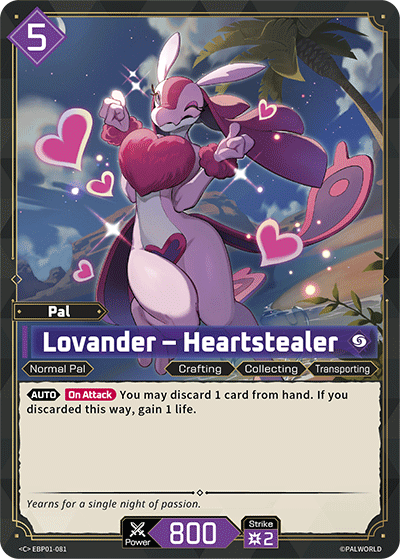 Palworld TCG - Lovander – Heartstealer [EBP01-081C]