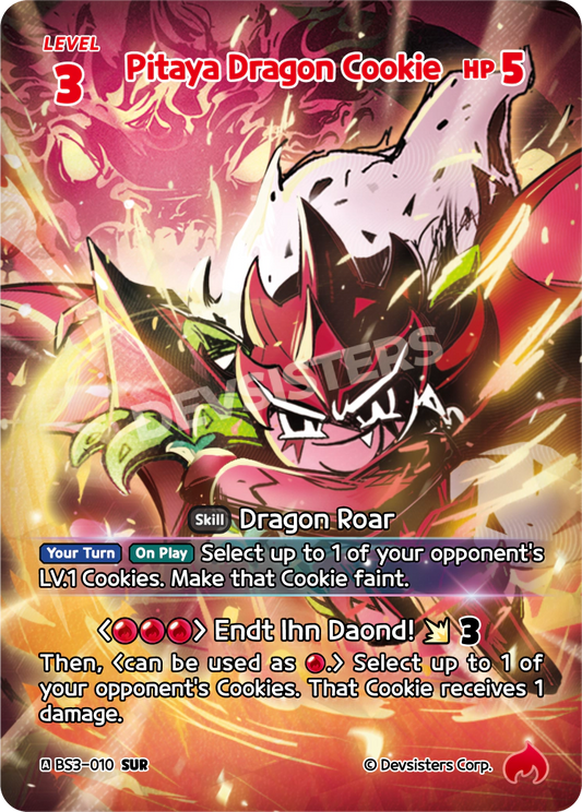 CookieRun TCG - Pitaya Dragon Cookie [BS3-010 SUR]