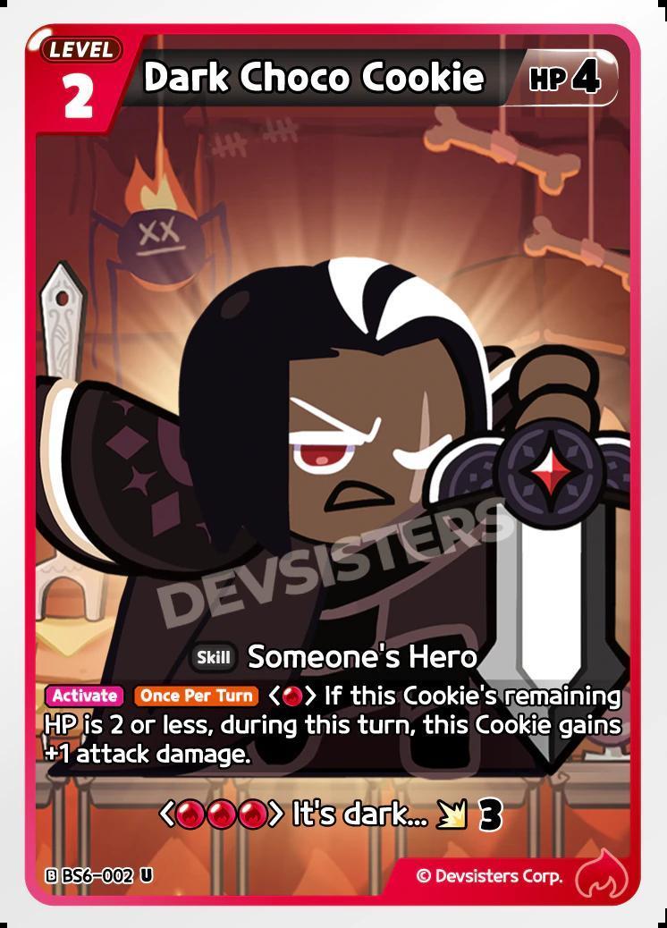CookieRun TCG - Dark Choco Cookie [BS6-002 U]