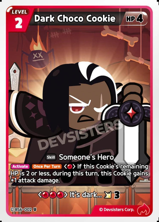 CookieRun TCG - Dark Choco Cookie [BS6-002 U]