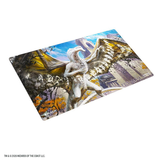 Magic: The Gathering | Secrets of Strixhaven Shiny Playmat - Silverquill, the Disputant