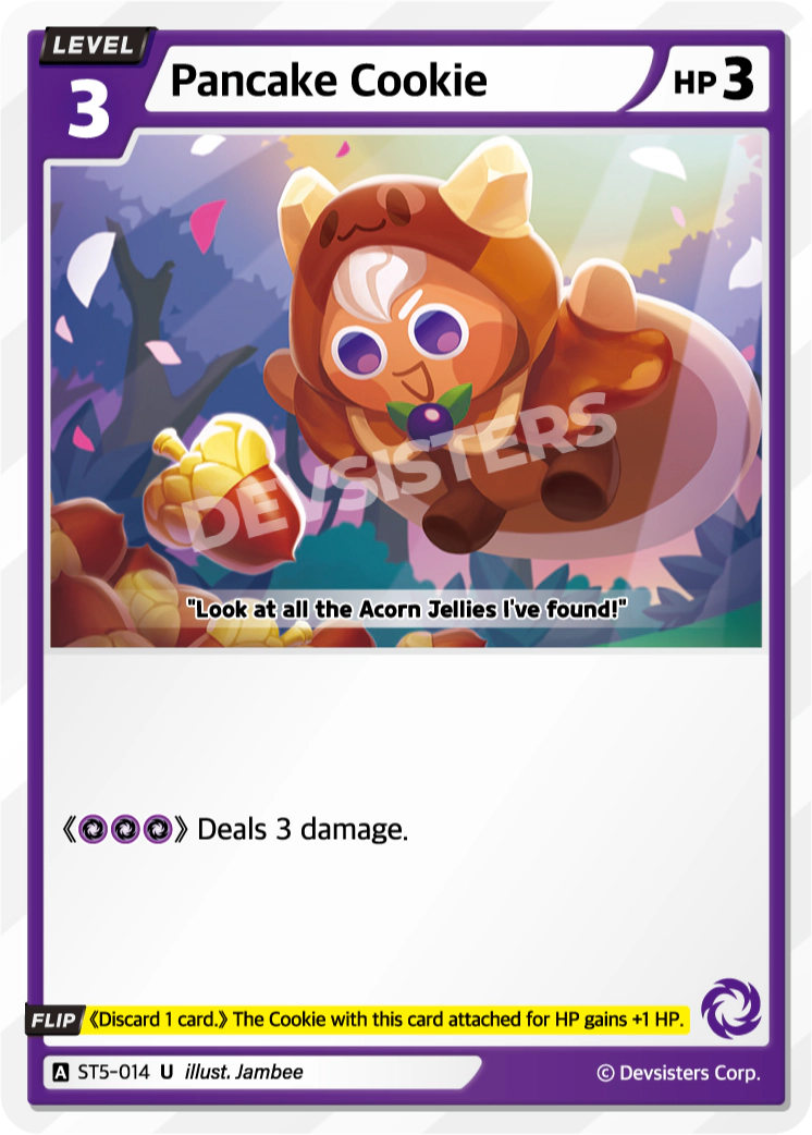 CookieRun TCG - Pancake Cookie [ST5-014 U]