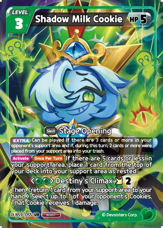 CookieRun TCG - Shadow Milk Cookie [BS9-055 UR]