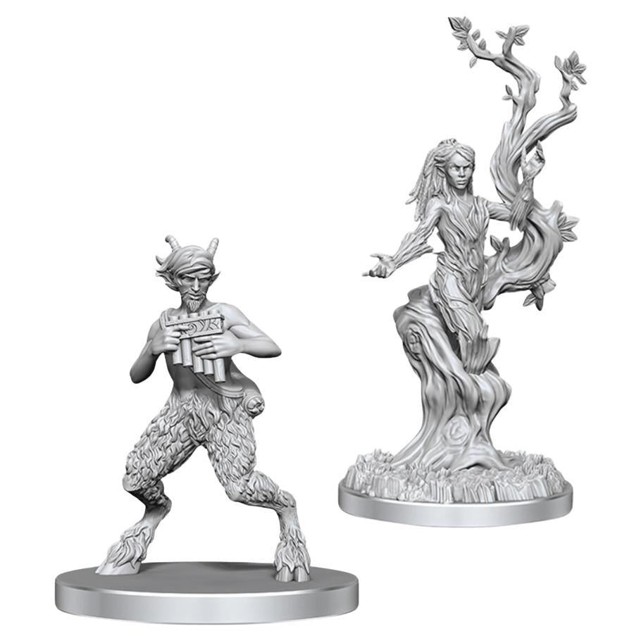 Dungeons & Dragons Nolzur's Marvelous Miniatures: Satyr & Dryad