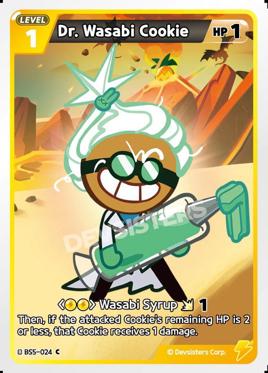 CookieRun TCG - Dr. Wasabi Cookie [BS5-024 C]
