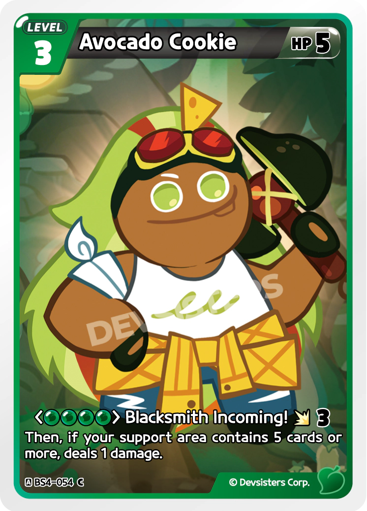 CookieRun TCG - Avocado Cookie [BS4-054 C]