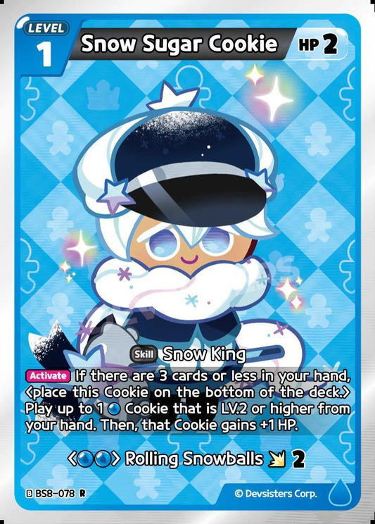 CookieRun TCG - Snow Sugar Cookie [BS8-078 R]