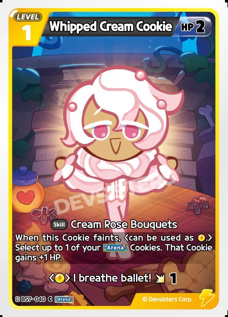 CookieRun TCG - Whipped Cream Cookie [BS7-040 C]