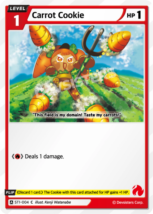 CookieRun TCG - Carrot Cookie [ST1-004 C]