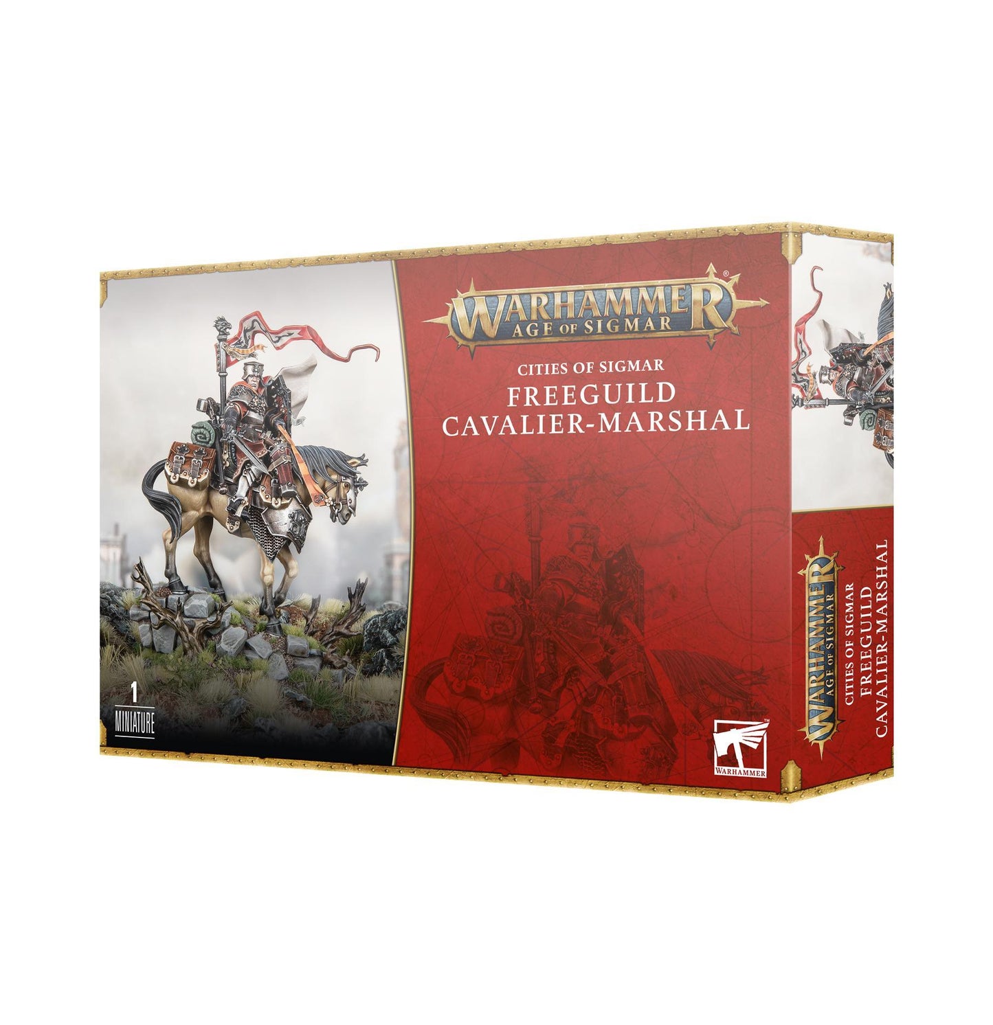 Warhammer Age of Sigmar - Cities Of Sigmar: Freeguild Cavalier Marshal