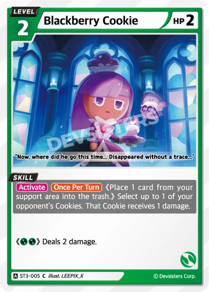 CookieRun TCG - Blackberry Cookie [ST3-005 C]