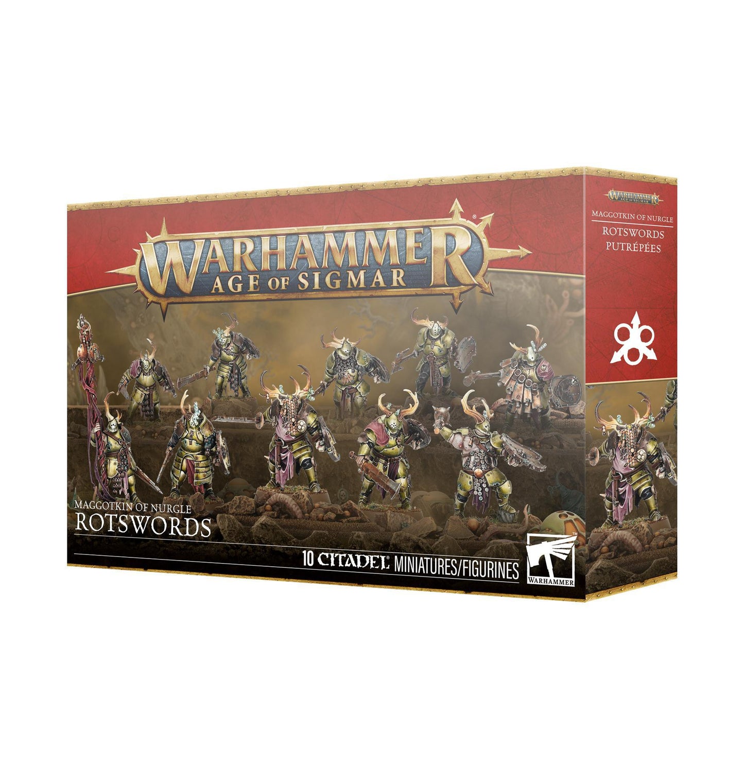 Warhammer Age of Sigmar - Maggotkin Of Nurgle: Rotswords