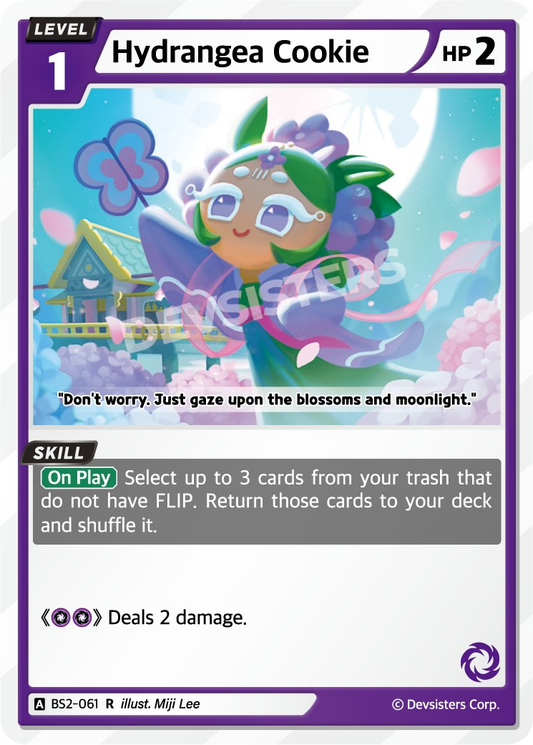 CookieRun TCG - Hydrangea Cookie [BS2-061 R]