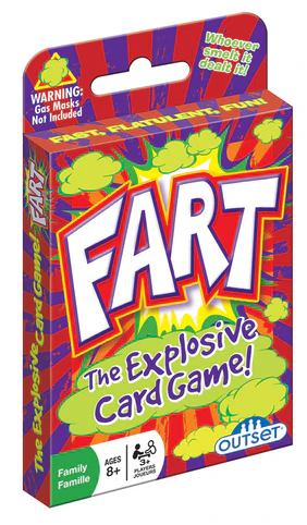 Fart Card Game (Outset Media) - The Feisty Goblin Gamehouse -