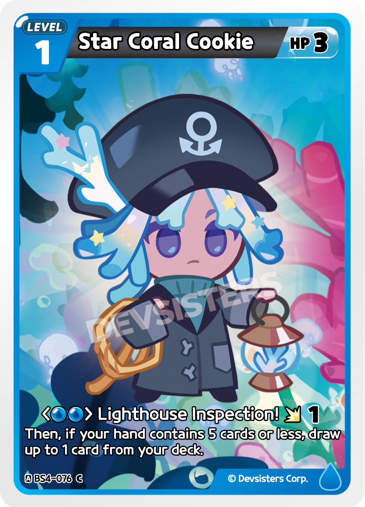 CookieRun TCG - Star Coral Cookie [BS4-076 C]