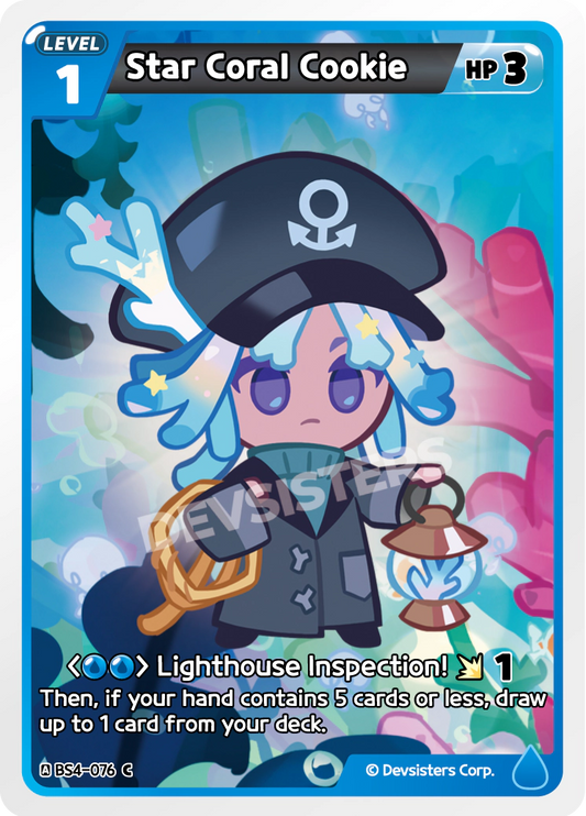 CookieRun TCG - Star Coral Cookie [BS4-076 C]