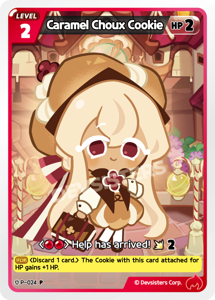 CookieRun TCG - Caramel Choux Cookie [P-024]