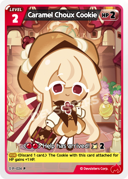 CookieRun TCG - Caramel Choux Cookie [P-024]