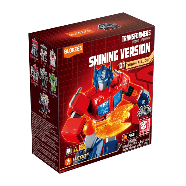 Blokees - Transformers:  4" Shining Version 01 Shining Roll Out