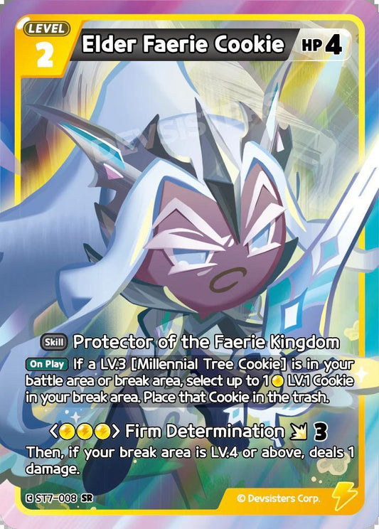 CookieRun TCG - Elder Faerie Cookie [ST7-008 SR]
