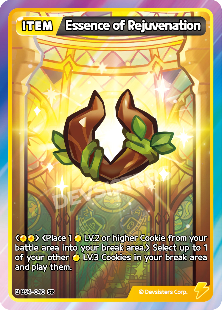 CookieRun TCG - Essence of Rejuvenation  [BS4-040 SR]
