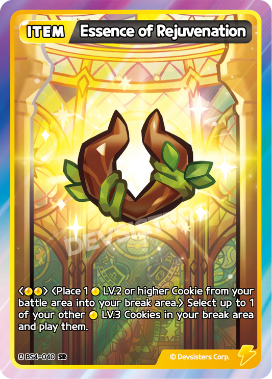 CookieRun TCG - Essence of Rejuvenation  [BS4-040 SR]