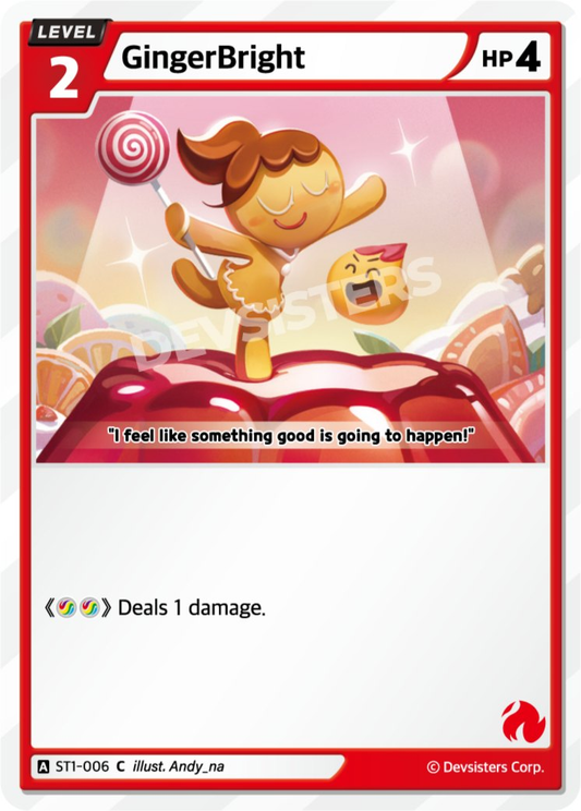 CookieRun TCG - GingerBright [ST1-006 C]