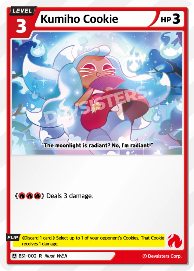 CookieRun TCG - Kumiho Cookie [BS1‑002 R]