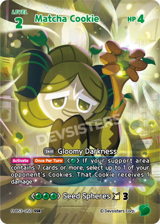 CookieRun TCG - Matcha Cookie [BS3-050 SSR]