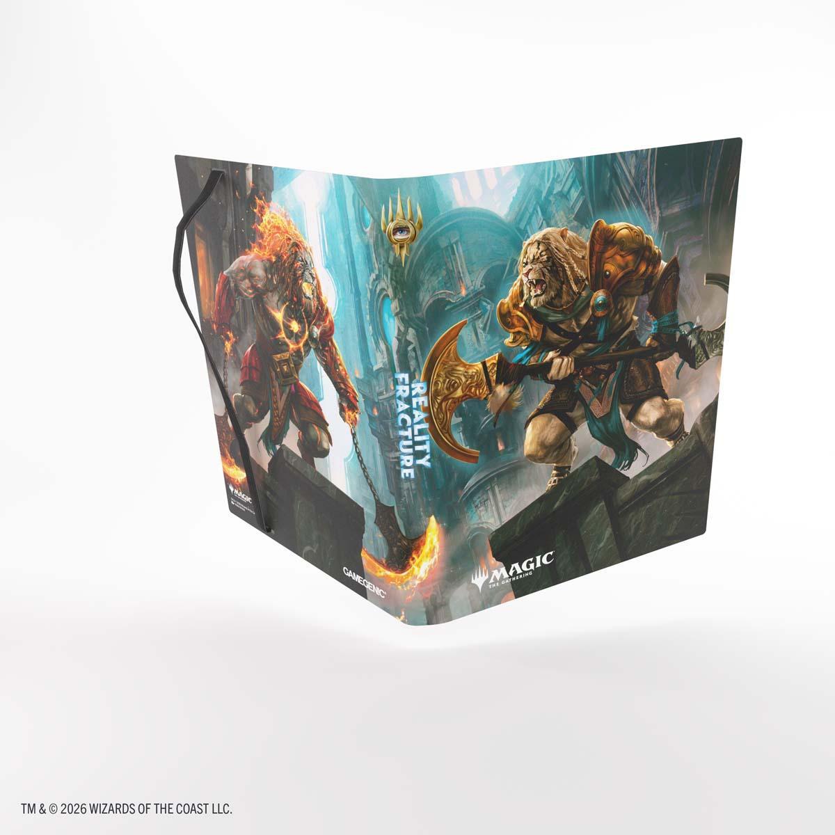 GameGenic - Magic: The Gathering | Reality Fracture Casual Album 18-Pocket - Ajani, Path of Vengeance/Ajani, Co