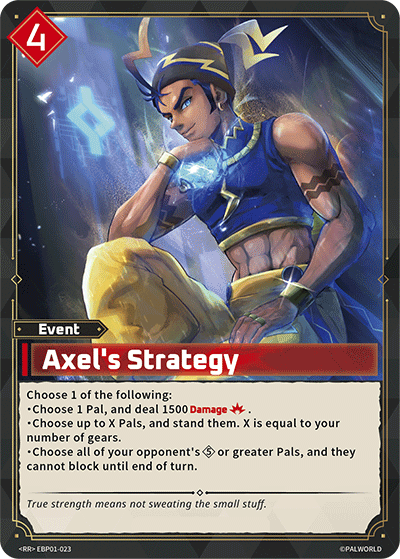 Palworld TCG - Axel's Strategy [EBP01-023RR]