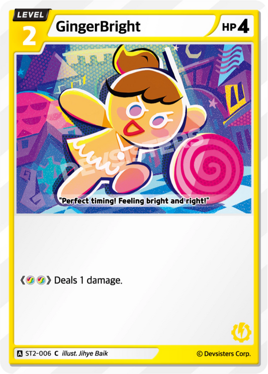 CookieRun TCG - GingerBright [ST2-006 C]