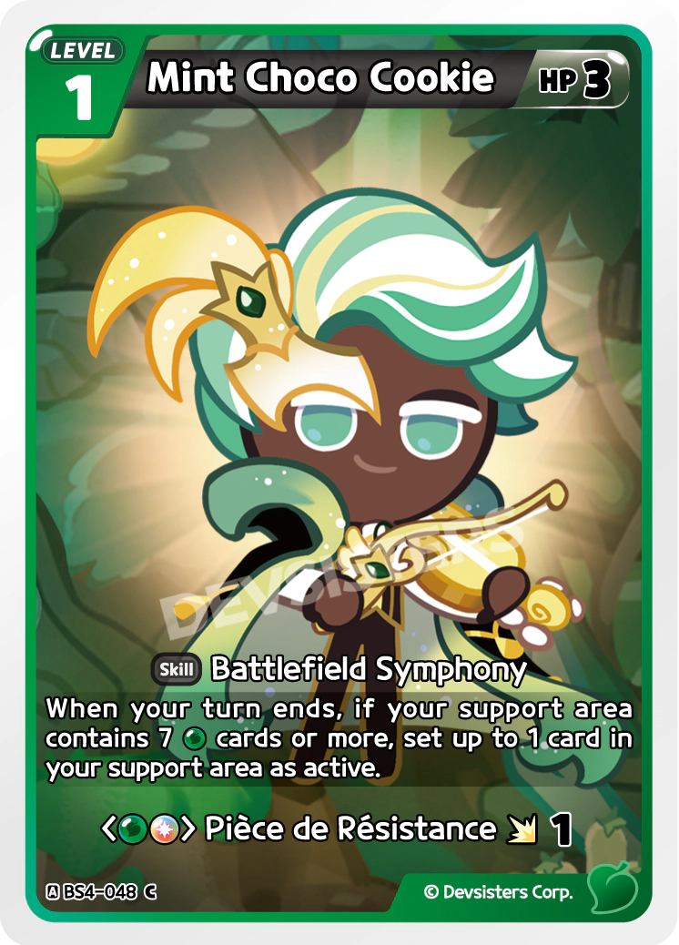 CookieRun TCG - Mint Choco Cookie [BS4-048 C]