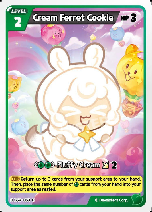 CookieRun TCG - Cream Ferret Cookie [BS9-053 C]