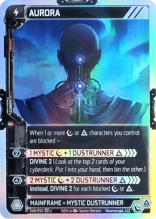 Neuroscape TCG - Aurora GEN-249 Foil
